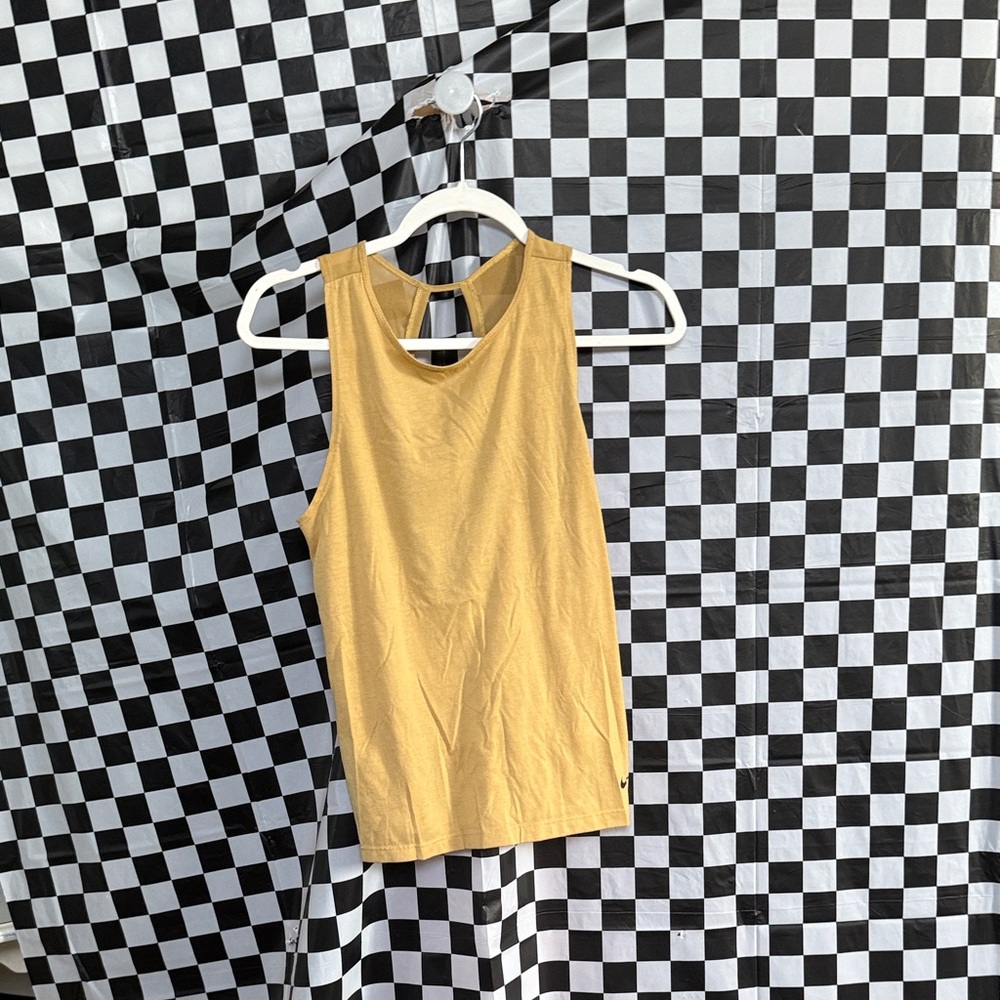 Nike Mustard Dri-FIT Top